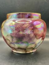 Beautiful 1930s purple lustre ware bowl