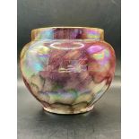 Beautiful 1930s purple lustre ware bowl