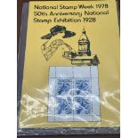 National stamp week 1978 50th anniversary stamp cover.