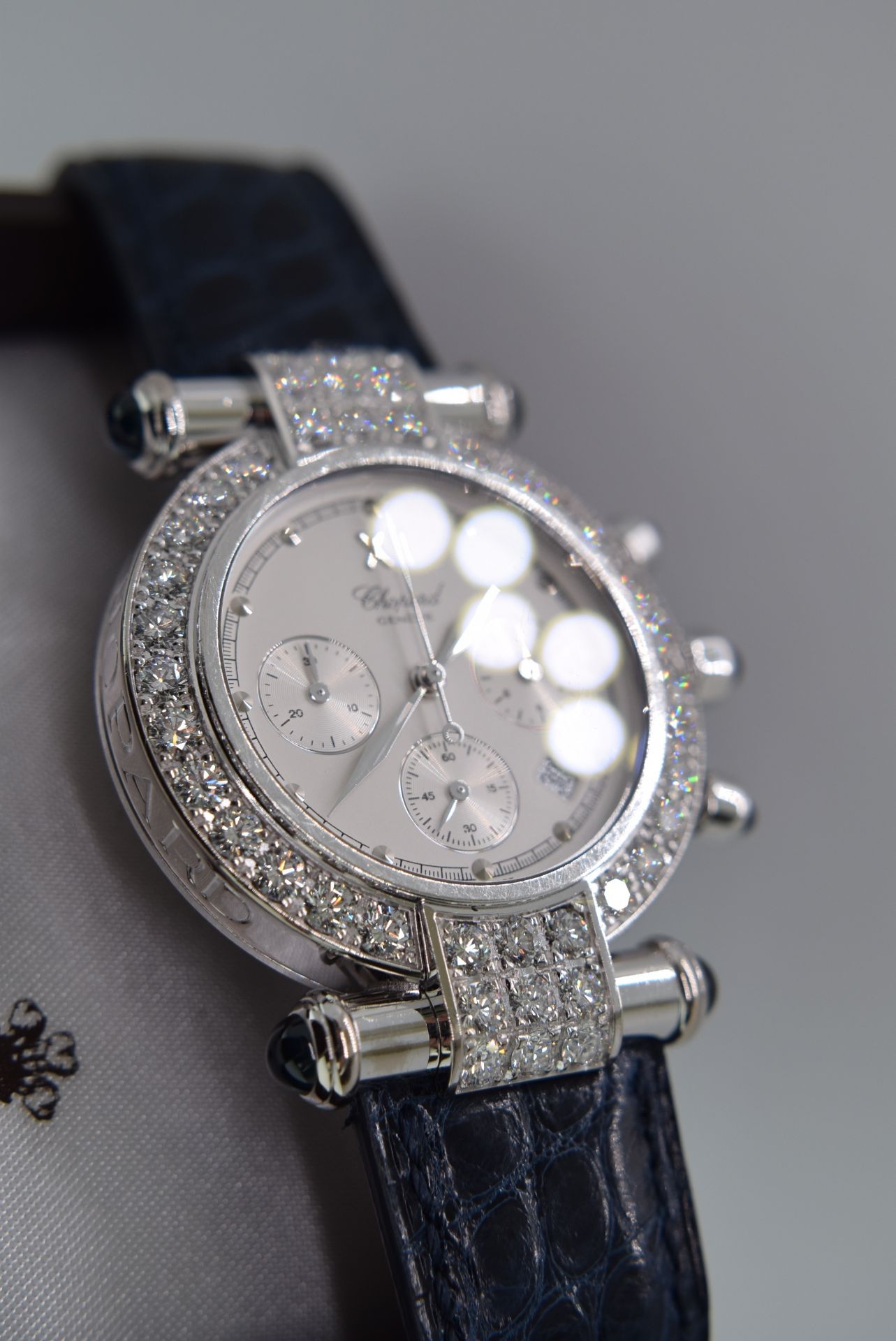 18K WHITE GOLD CHOPARD DIAMOND IMPERIALE REF. 37/ 3168 - BEAUTIFUL BRIGHT WHITE VVS DIAMOND-SET CASE - Image 7 of 9