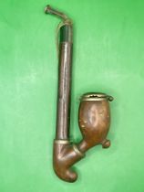 1800s Burr wooden Swedish pipe.