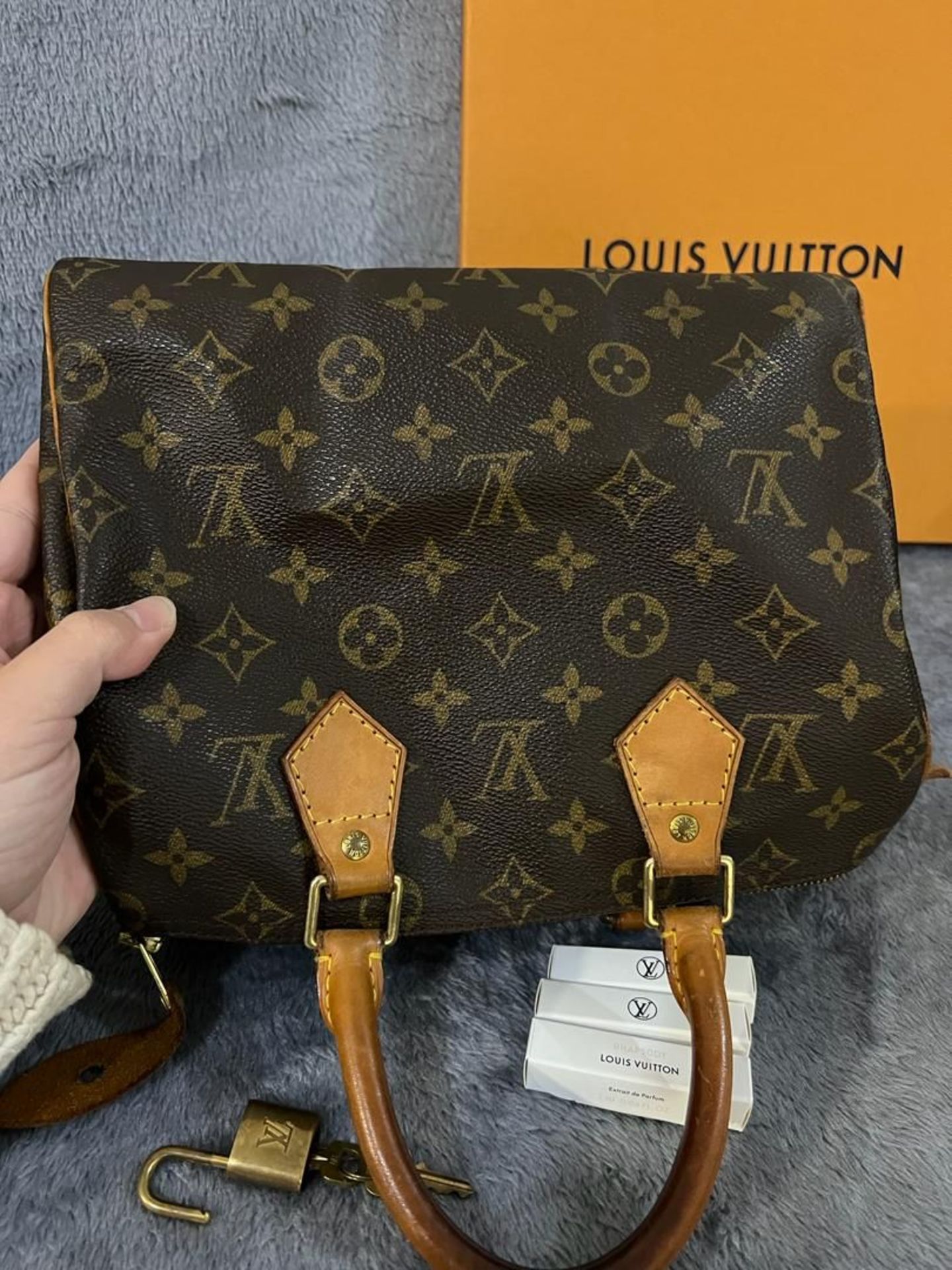 LOUIS VUITTON - SPEEDY 25 BAG / PURSE - Image 3 of 8