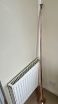 An 1860s Victorian hunting horn good condition please see photos. Plays great. Extremely long just o