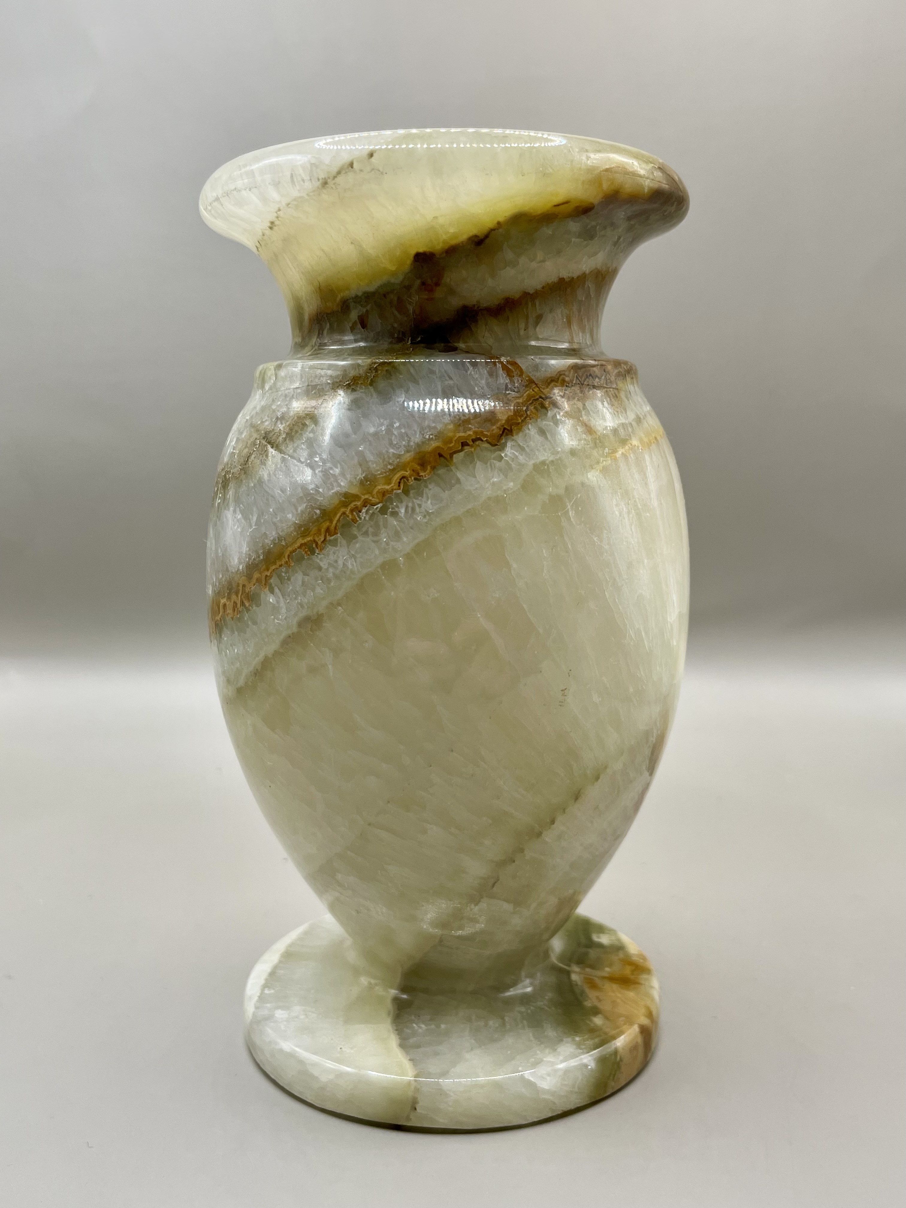 Vintage Onyx Vase/ Urn 