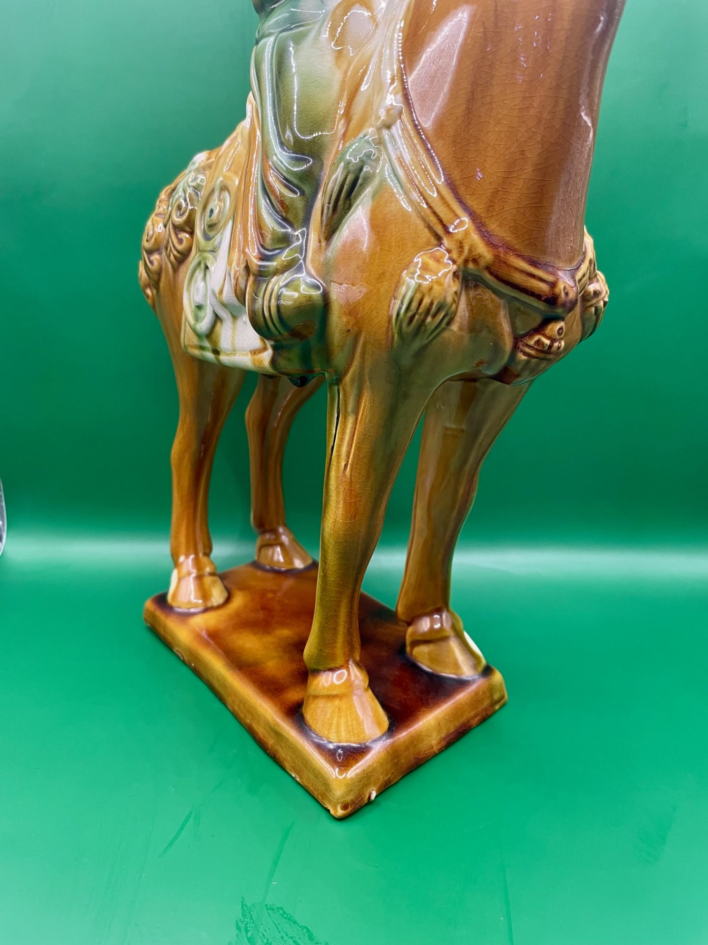 20th Century Tang Dynasty Style Horse Figurine - Image 3 of 9