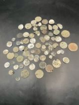 ANCIENT HOARD OF ISLAMIC COINS MOSTLY SILVER AND SOME COPPER