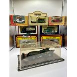 Assortment of vintage toy  cars