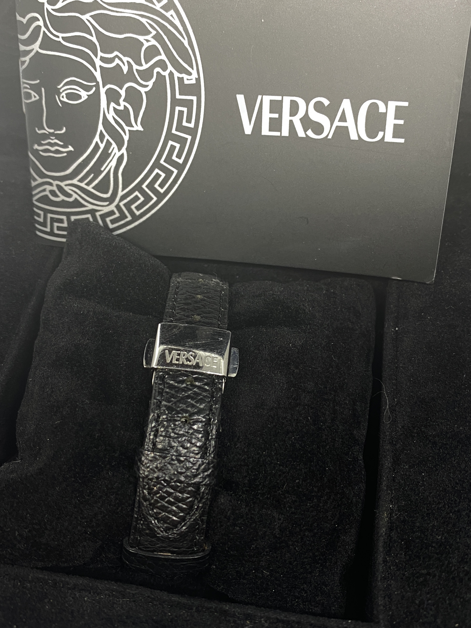 BOXED DIAMOND SET VERSACE WATCH - Image 6 of 6