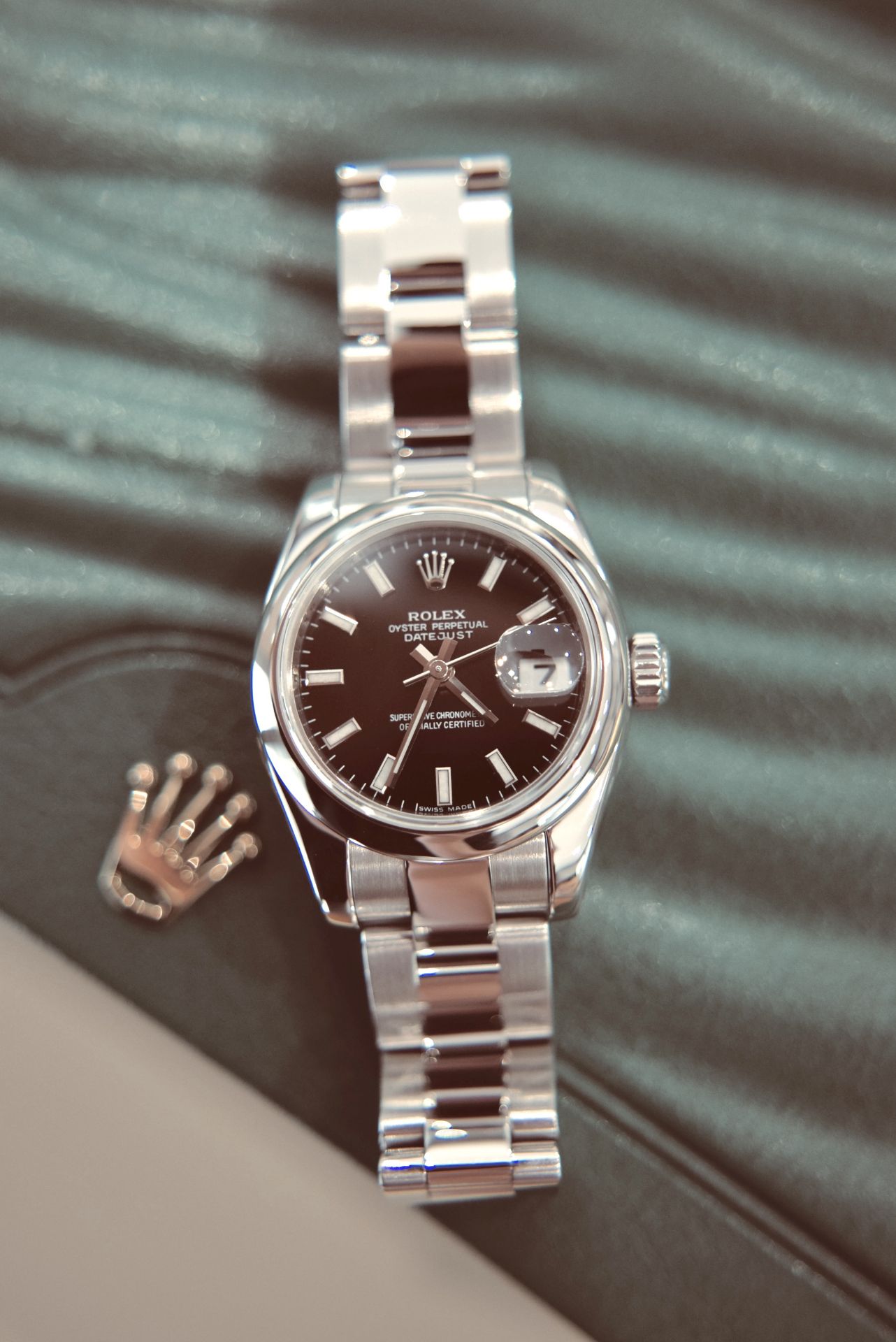 *BEAUTIFUL* ROLEX DATEJUST REF. 179160 *FULL SET* FACTORY BLACK DIAL - OYSTER PERPETUAL DATEJUST - Image 12 of 24