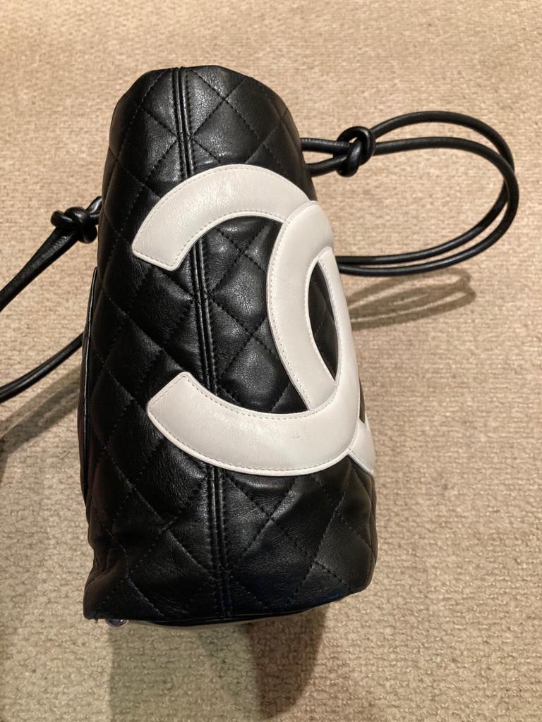 CHANEL CAMBON LINE CALFSKIN TOTE BAG - Image 5 of 5