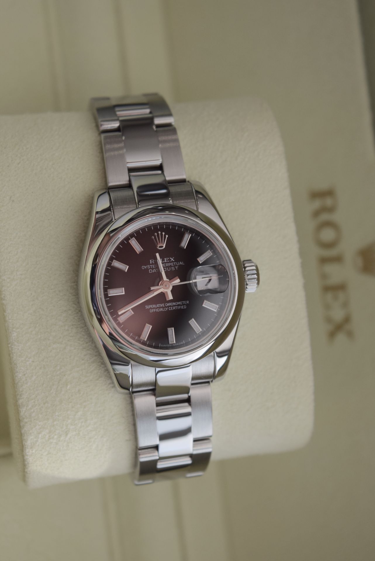 *BEAUTIFUL* ROLEX DATEJUST REF. 179160 *FULL SET* FACTORY BLACK DIAL - OYSTER PERPETUAL DATEJUST - Image 13 of 24