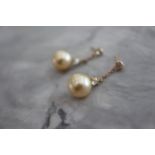 18K GOLD | PEARL & GEMSTONE EARRINGS