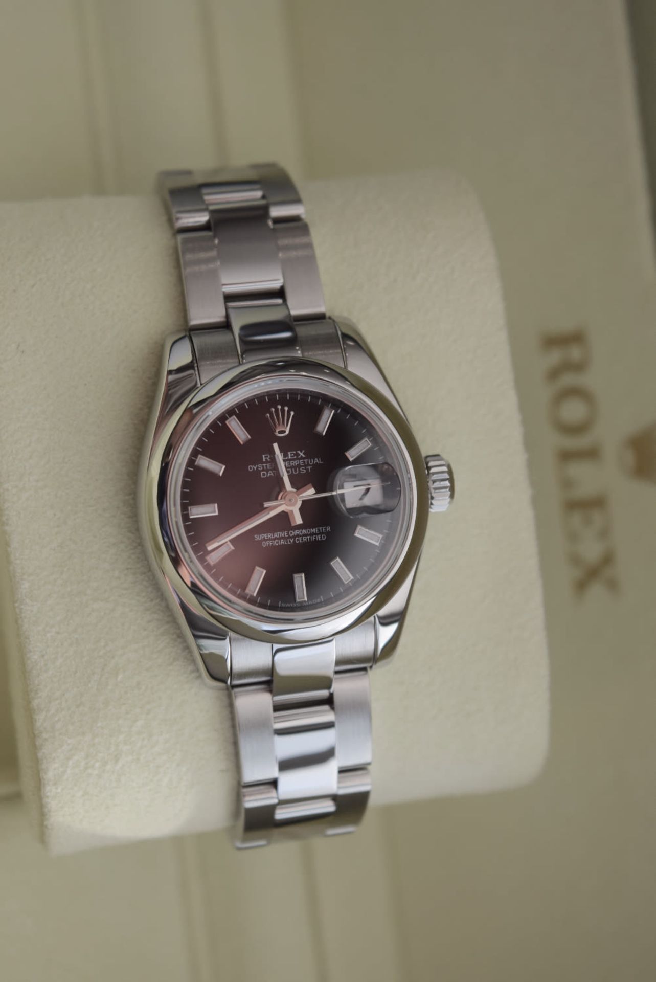 *BEAUTIFUL* ROLEX DATEJUST REF. 179160 *FULL SET* FACTORY BLACK DIAL - OYSTER PERPETUAL DATEJUST - Image 12 of 21