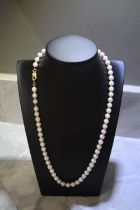 9K PEARL NECKLACE