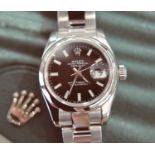 *BEAUTIFUL* ROLEX DATEJUST REF. 179160 *FULL SET* FACTORY BLACK DIAL - OYSTER PERPETUAL DATEJUST
