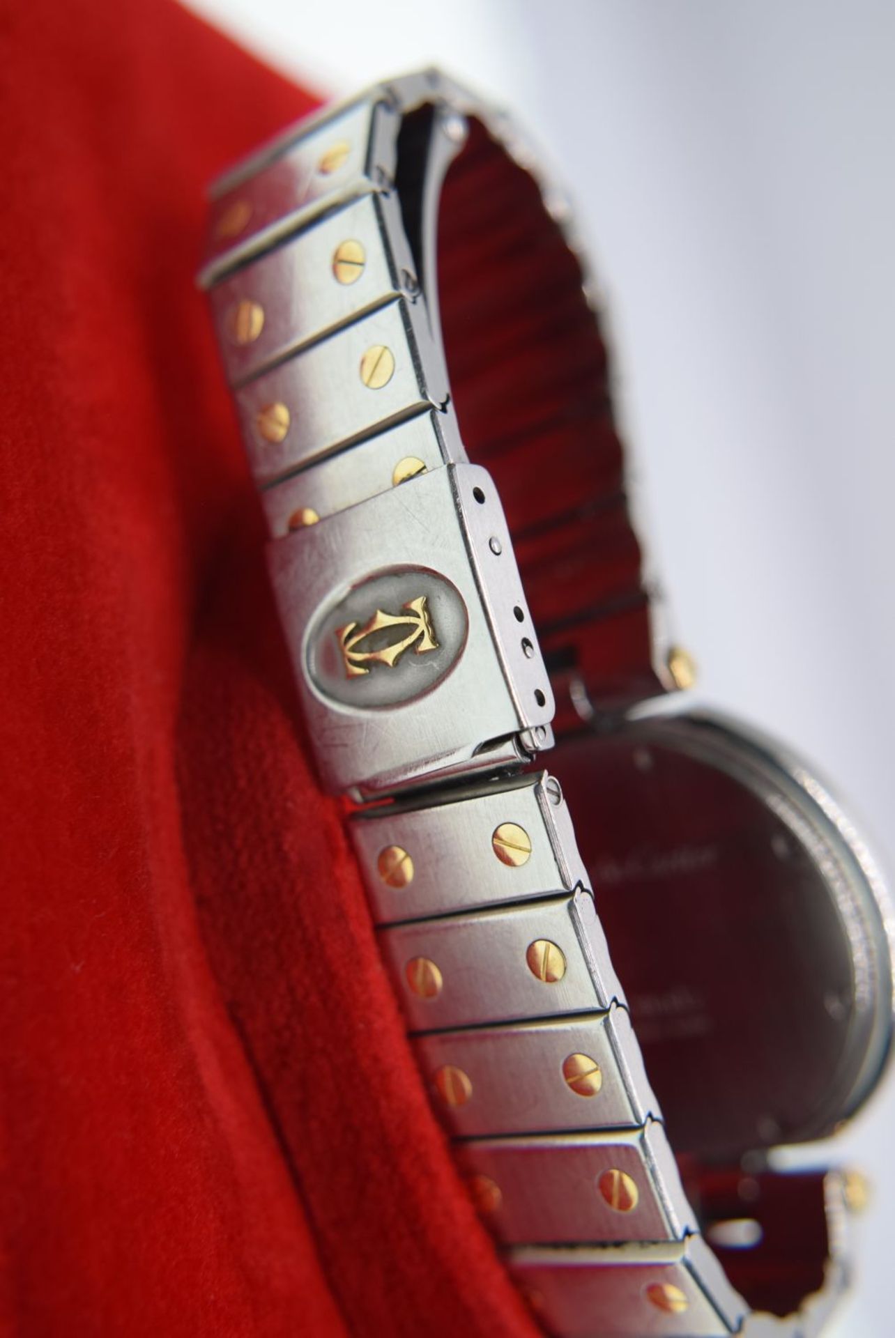 CARTIER WRISTWATCH IN STEEL & 18K GOLD - Image 3 of 3