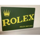 REPRODUCTION ROLEX METAL WATCH SIGN 60cm x 40cm
