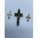 THREE UNUSUAL CROSSES - INCLUDING ONE WITH A HIDDEN CONCEALMENT
