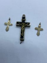 THREE UNUSUAL CROSSES - INCLUDING ONE WITH A HIDDEN CONCEALMENT