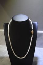 9K PEARL NECKLACE