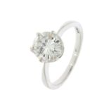 1.50CT NATURAL DIAMOND SOLITAIRE ENGAGEMENT RING (H / SI2) - £15K VALUATION