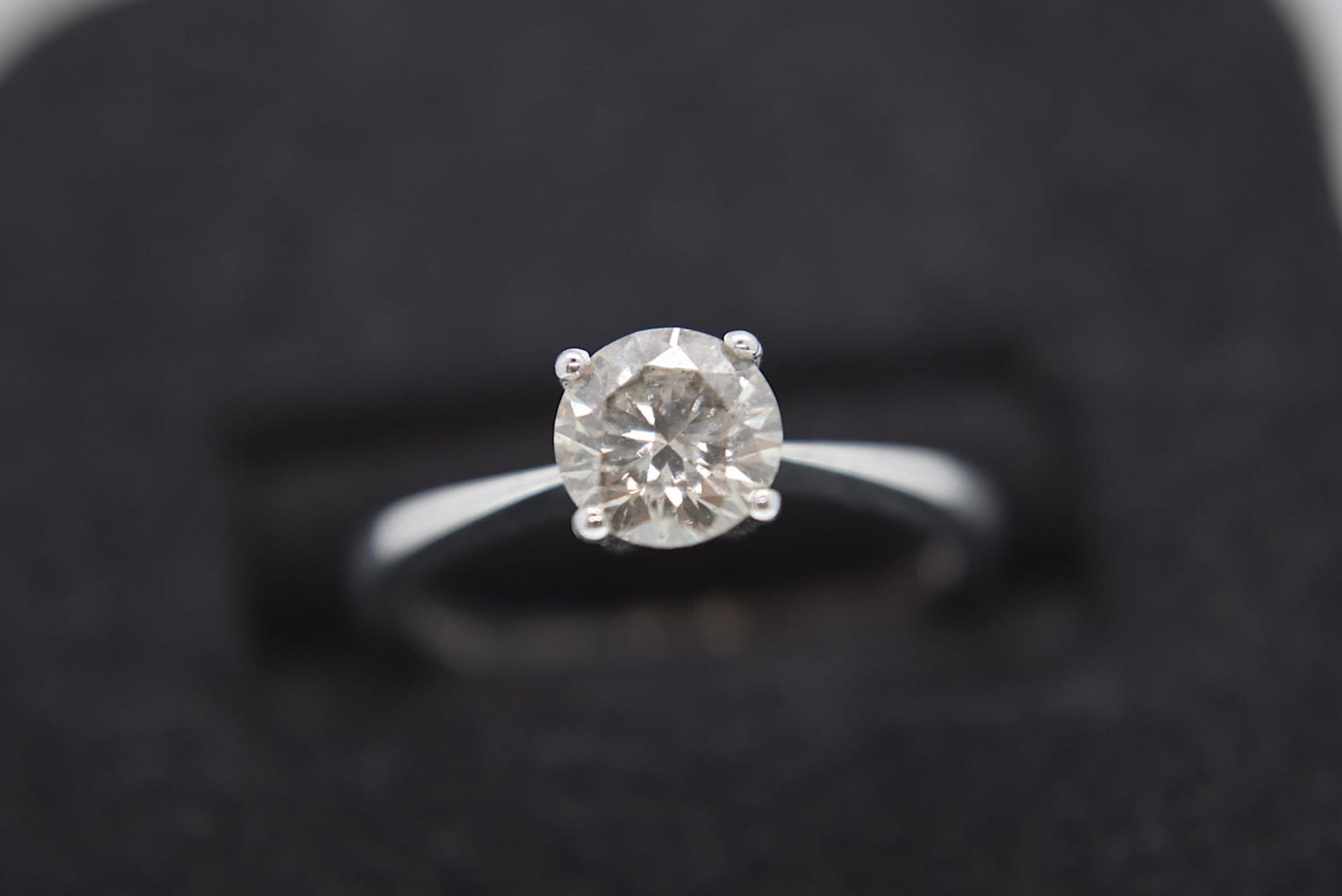 0.80CT SOLITAIRE DIAMOND RING - SIZE K