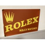 REPRODUCTION ROLEX METAL WATCH SIGN 60cm x 40cm
