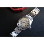 LADIES ROLEX OYSTER PERPETUAL - STAINLESS STEEL - 24mm CASE SIZE