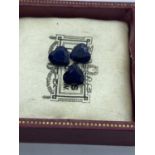 APPROX. 4.55ct LOOSE HEART SHAPED BLUE SAPPHIRES