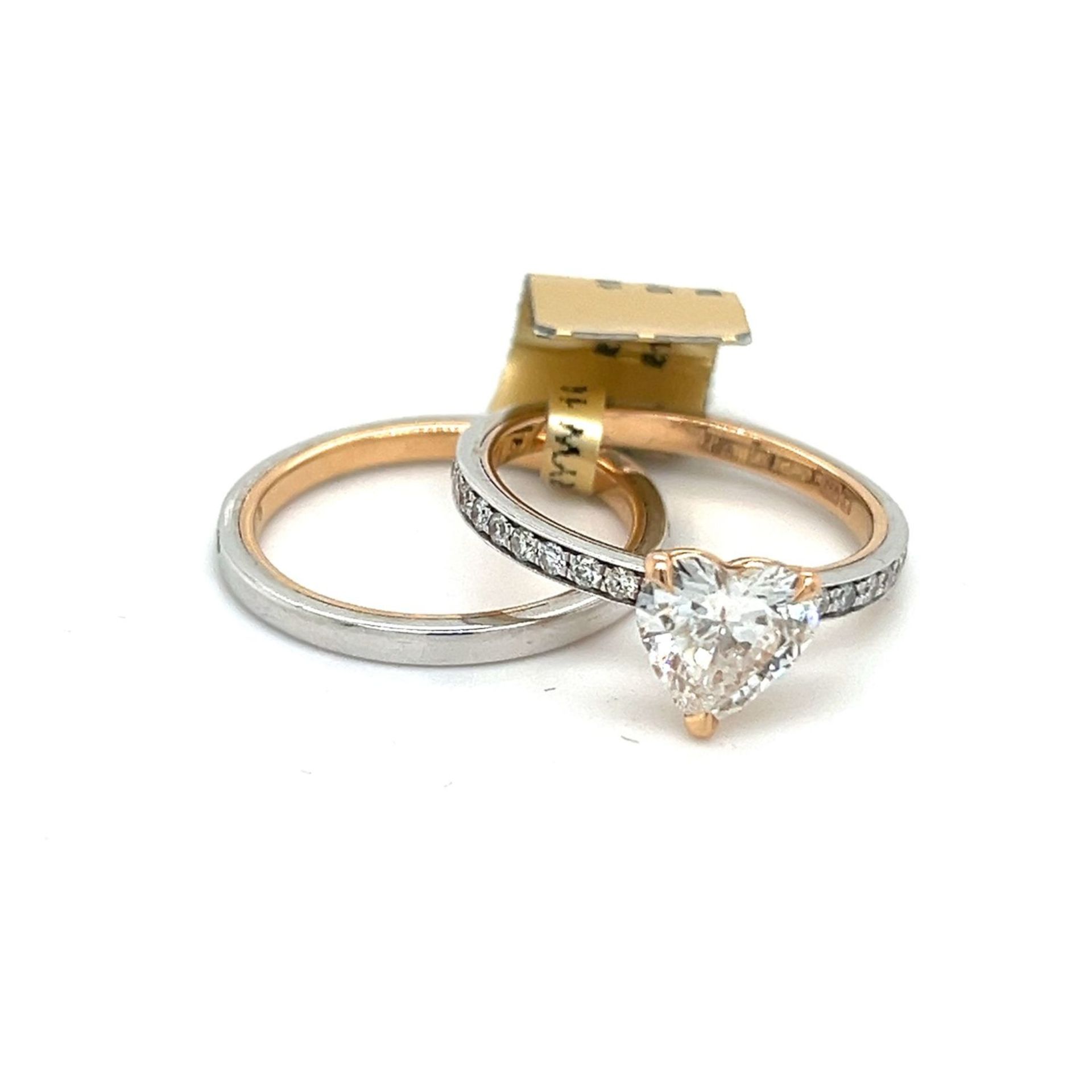 1.60CT DIAMOND RING set in 18CT GOLD (5.27g)