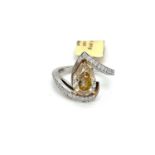 2.70CT DIAMOND RING in 18CT GOLD (11.60g)