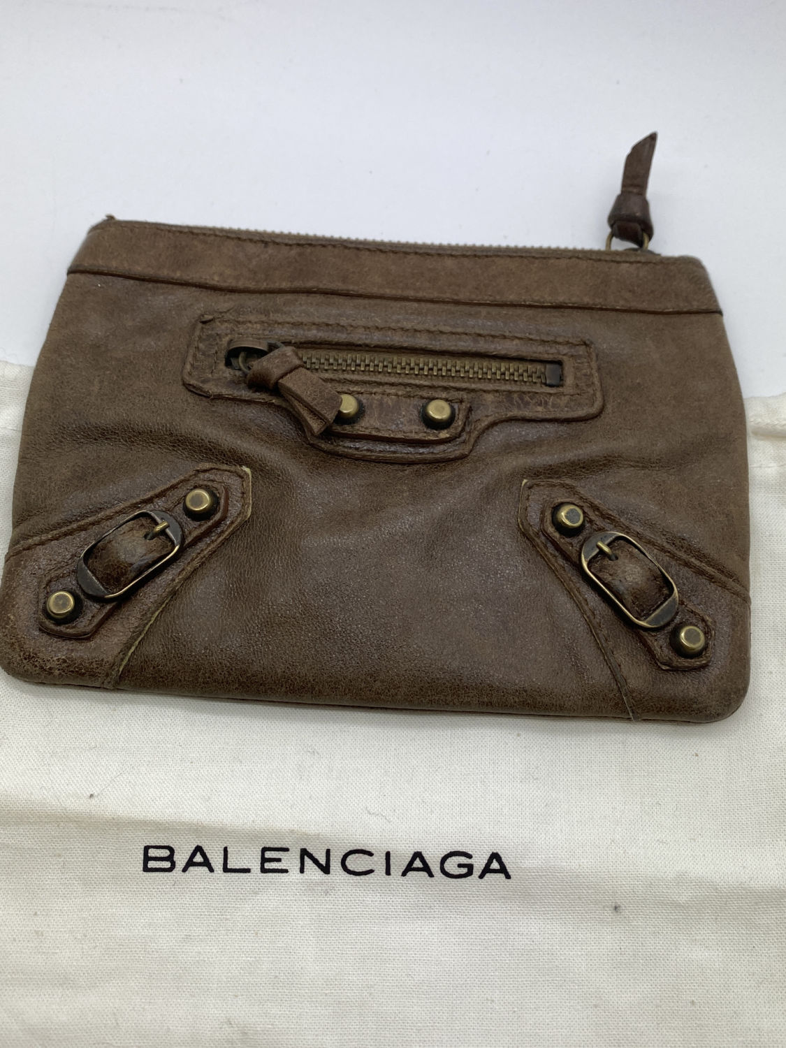 BALENCIAGA PURSE WITH DUSTBAG MADE IN ITALY - Image 3 of 6