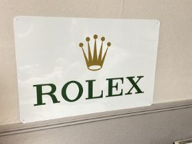 REPRODUCTION ROLEX METAL WATCH SIGN 60cm x 40cm