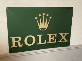 REPRODUCTION ROLEX METAL WATCH SIGN 60cm x 40cm