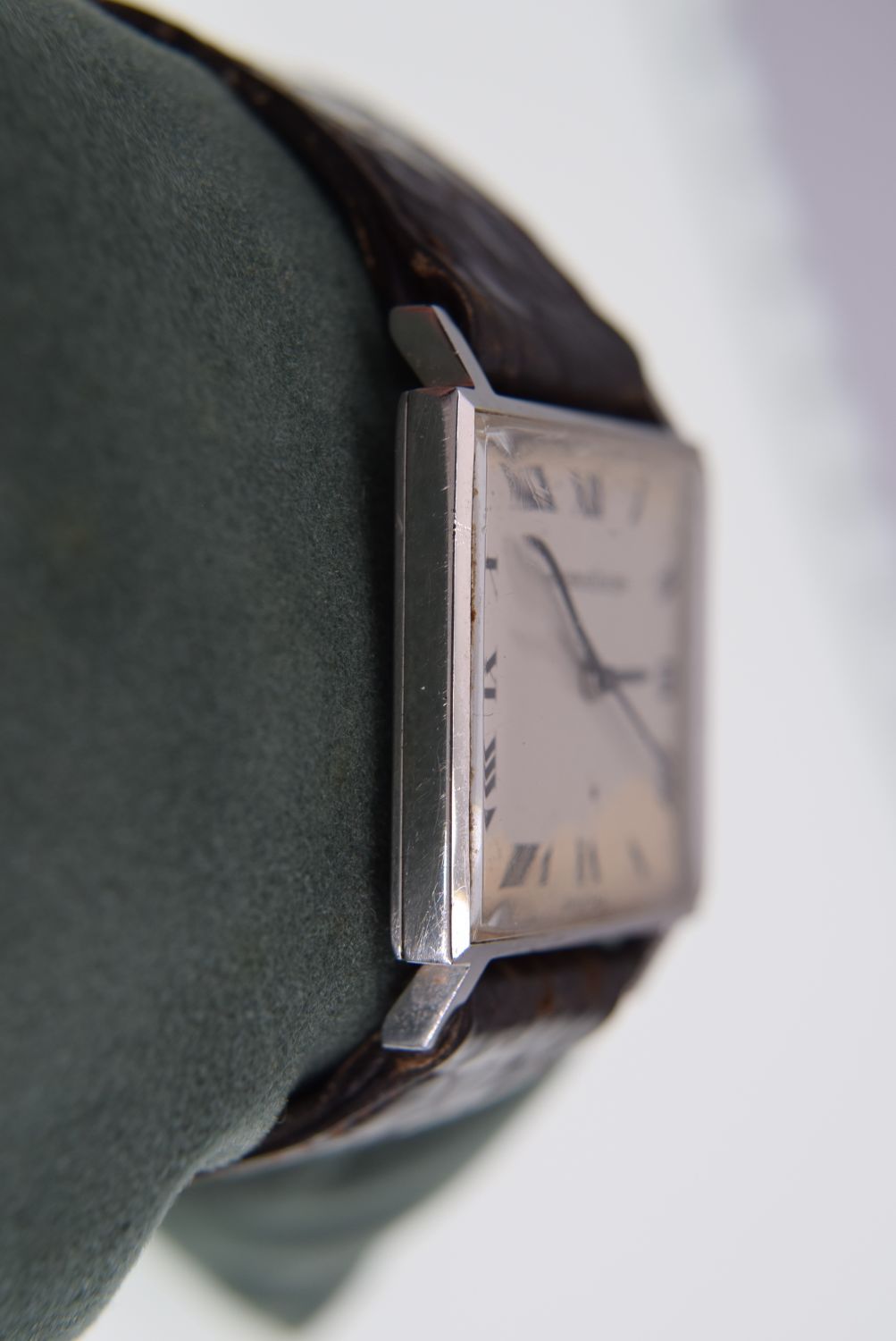 JAEGER LE-COULTRE WATCH ON LEATHER BAND - Image 3 of 4