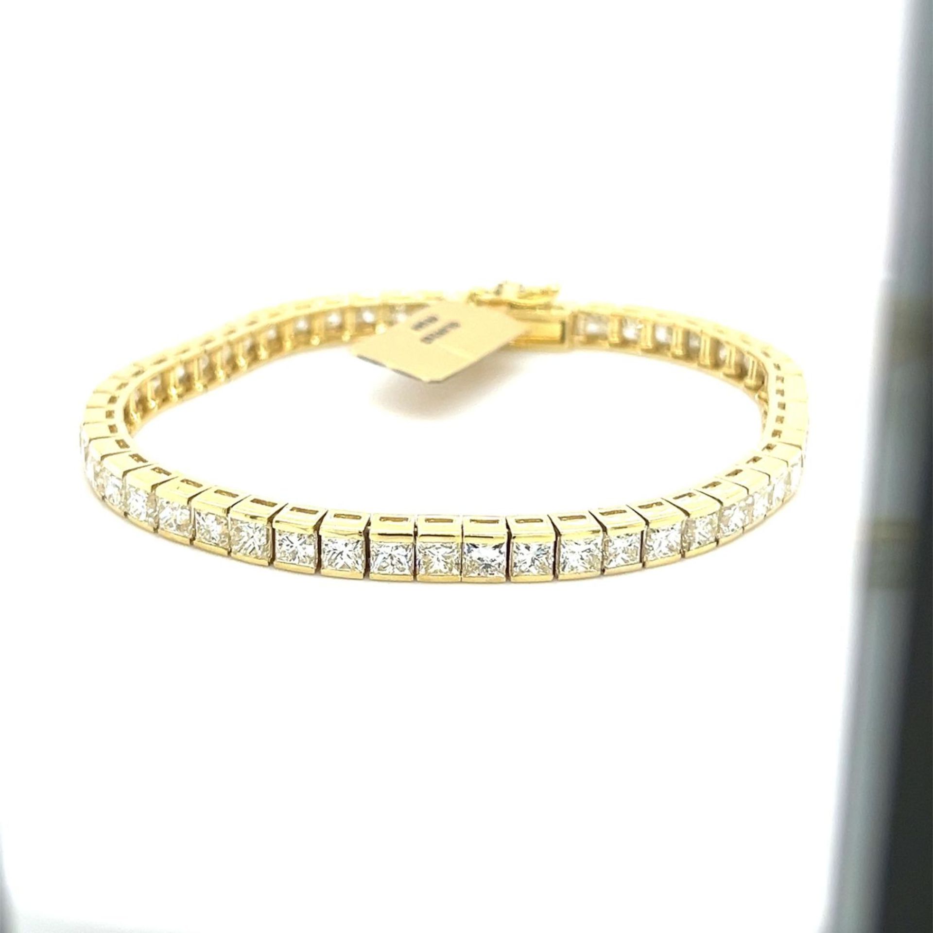 12.27CT DIAMOND (VS / SI) BRACELET in 14CT YELLOW GOLD (17.22g)