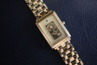 GOLD PLATED (GOLD BAR DESIGN WATCH)