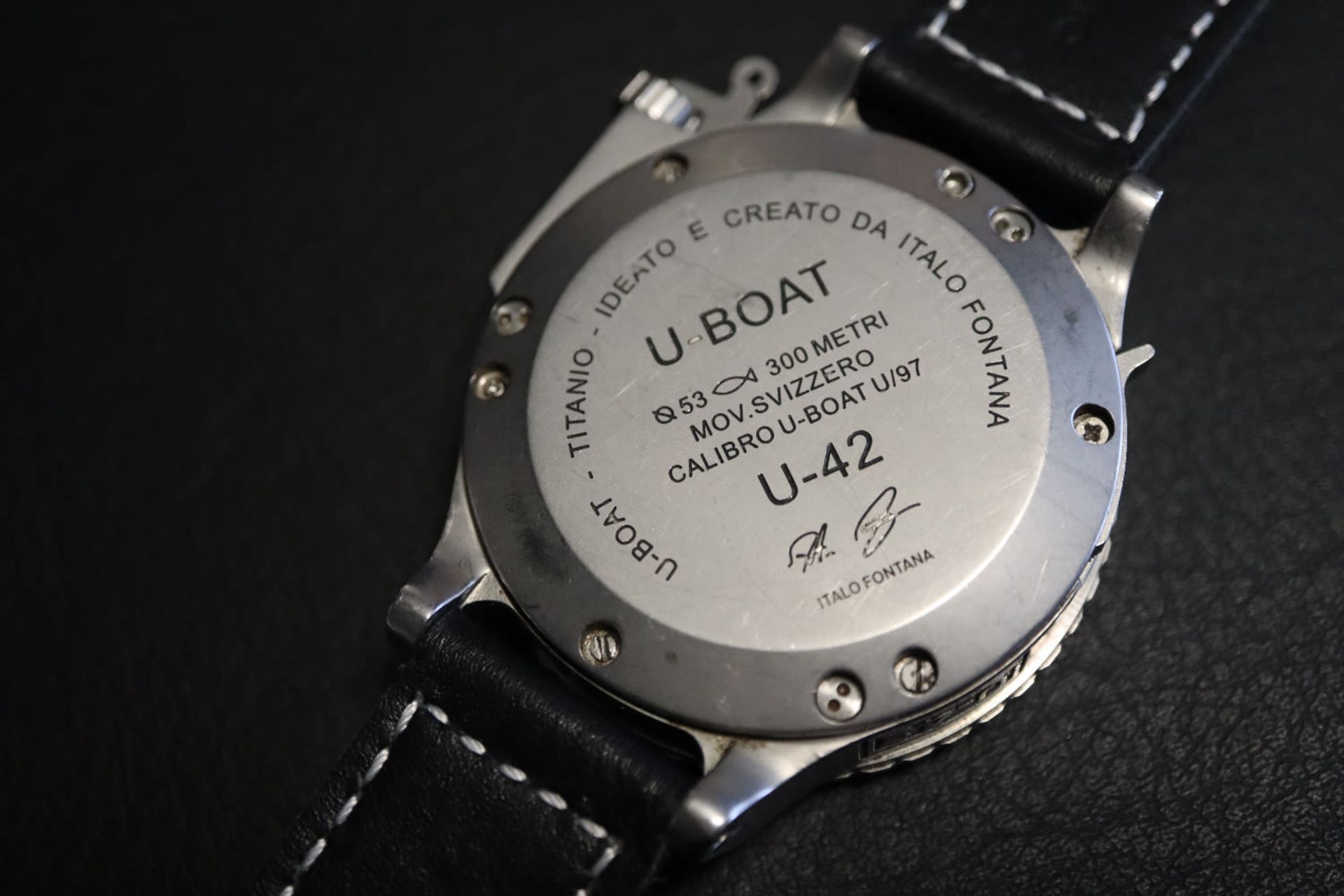 U-BOAT TITANIO - REF. U-42 (53mm CASE SIZE) ITALO FONTANA - Image 3 of 5