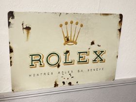 REPRODUCTION ROLEX METAL WATCH SIGN 60cm x 40cm