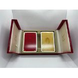 Vintage Cartier playing cards