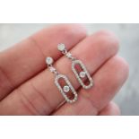 14K GOLD & DIAMOND EARRINGS