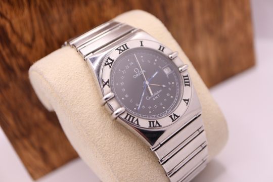 OMEGA 'GENTS' CONSTELLATION GMT WATCH - ROMAN NUMERAL BEZEL - Image 2 of 4