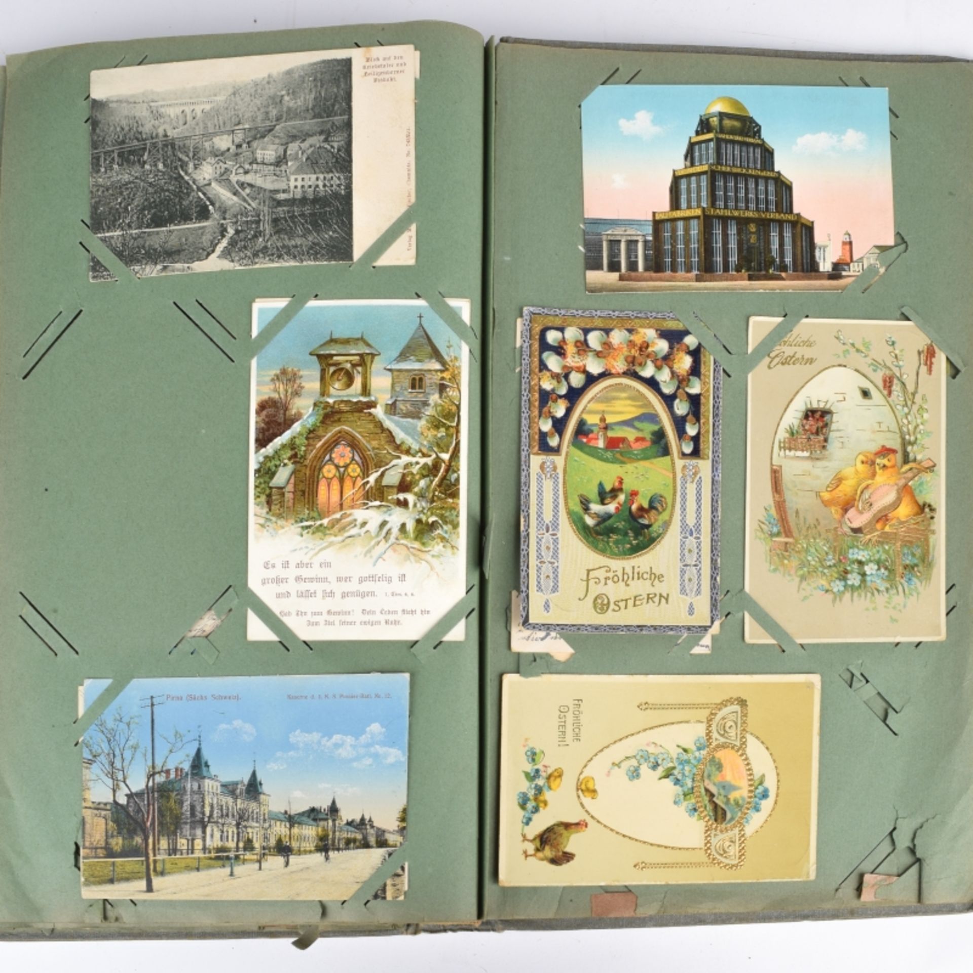 Jugendstil-Postkartenalbum - Image 5 of 5