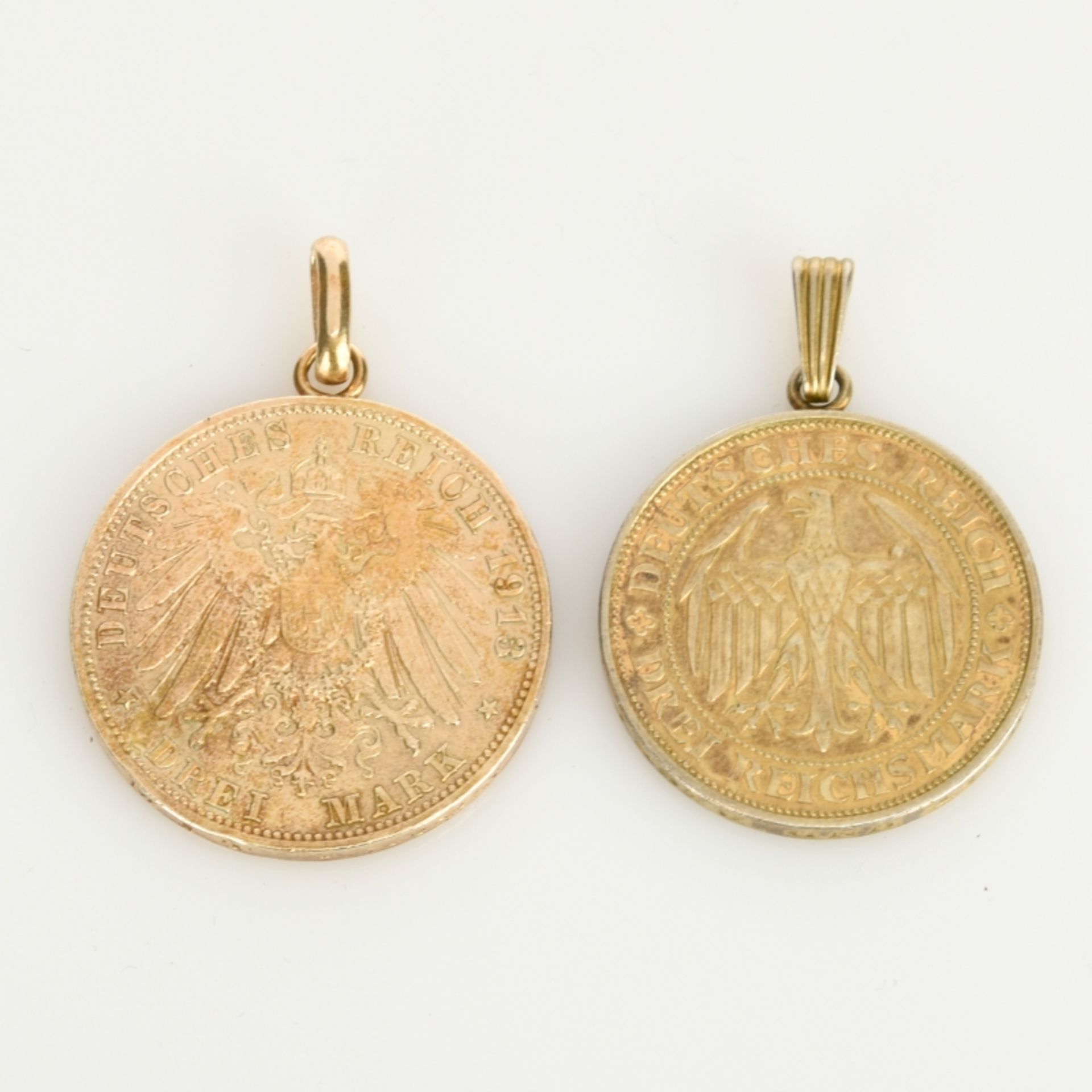 Silbermünzen Deutsches Reich - Bild 3 aus 3