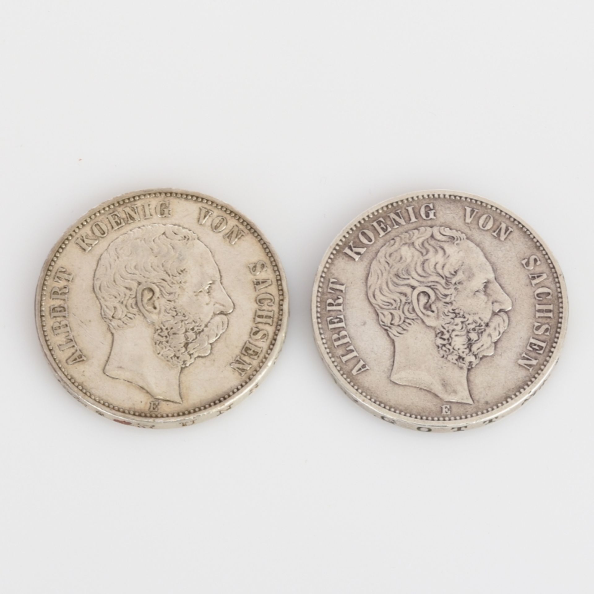 Paar 5 Mark-Münzen Deutsches Kaiserreich  - Bild 2 aus 3