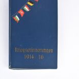 Album mit Kriegserinnerungen 1914/16