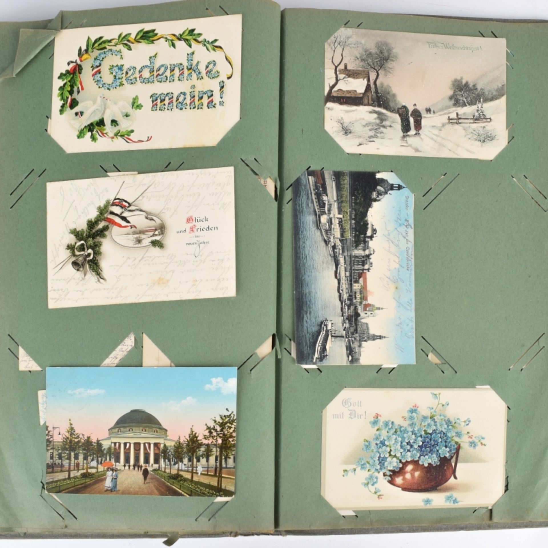 Jugendstil-Postkartenalbum - Image 4 of 5