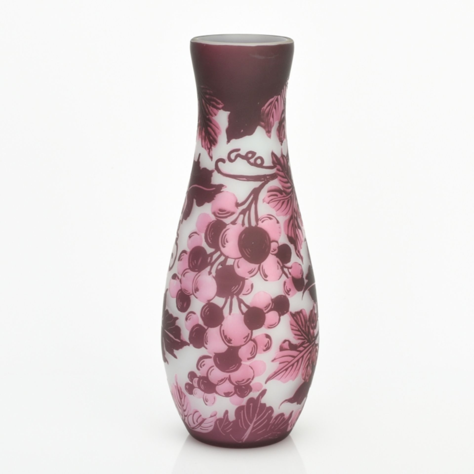 Vase in Gallé-Manier - Bild 2 aus 4