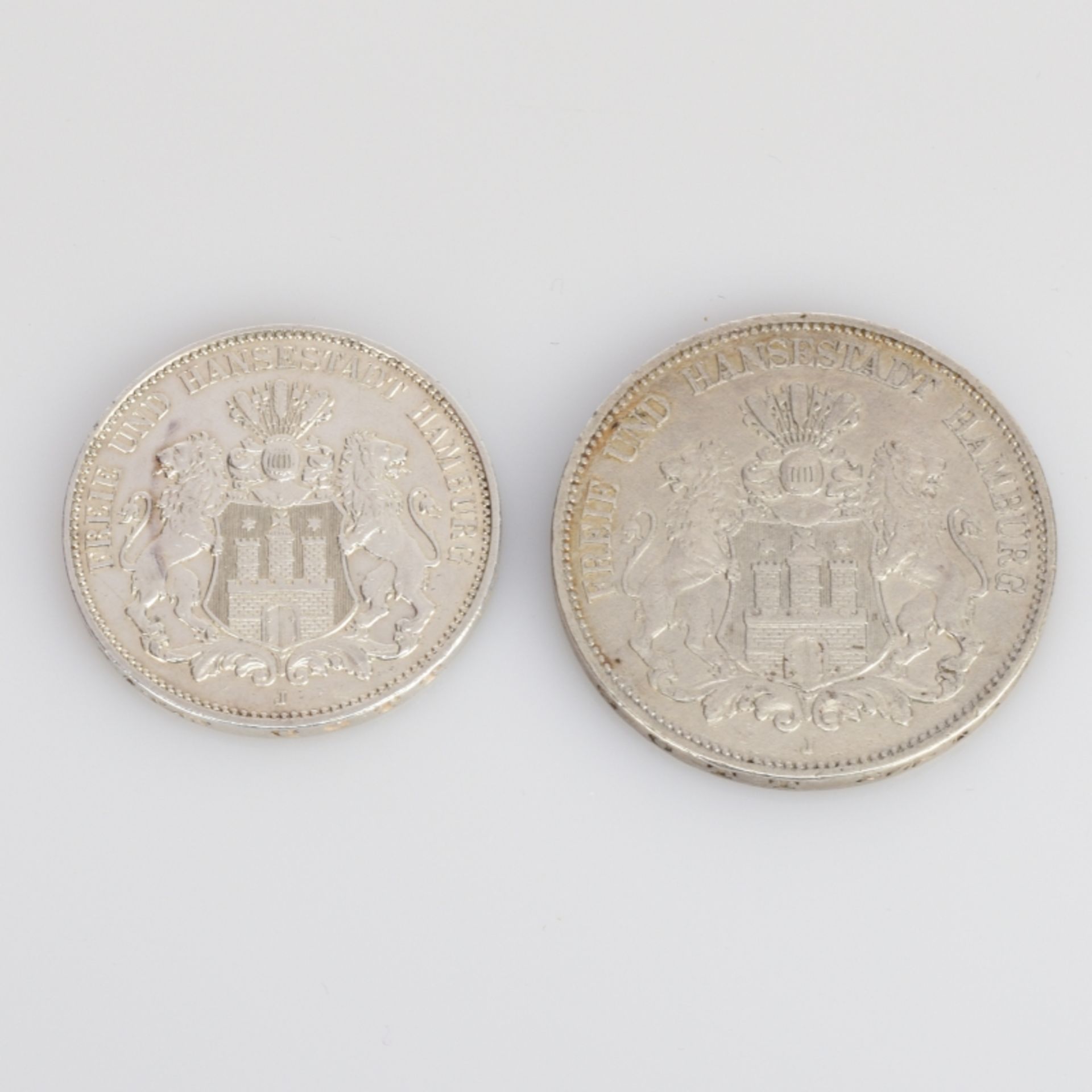Paar Münzen Deutsches Kaiserreich - Image 2 of 3