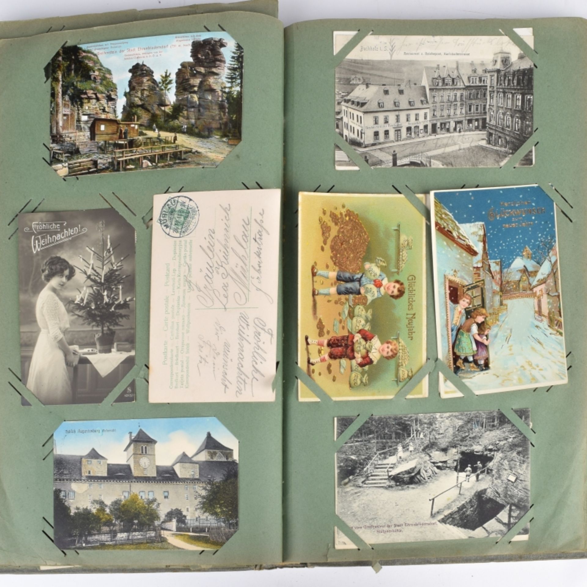 Jugendstil-Postkartenalbum - Image 2 of 5